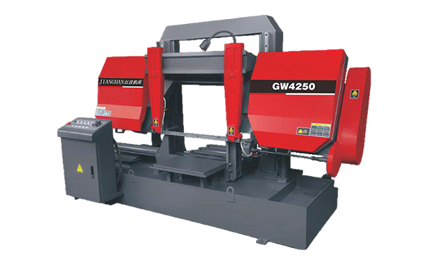 宣恩GW4250双柱龙门卧式带锯床