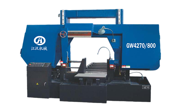 宣恩GW4270/800双柱龙门卧式带锯床